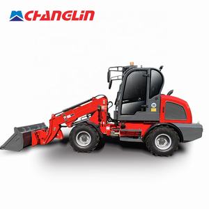 รถตักหน้าขนาดเล็ก Changlin รับน้ำหนักสูงสุด 600 กก. แขนยืดไสลด์ได้ แบบมีล้อ รถตักขนาดเล็ก 4 ตัน พร้อมใบรับรอง CE EPA EURO-V - Product Image 1