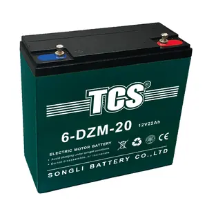 12v 20ah electric bike battery 6DZM20 lead acid battery China factory wholesale