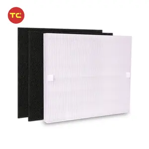 H13 True Air Purifier Filter & Activated Carbon Filter Replacement Fit for Coways Air Purifier AP-1512HH and Airmega 200M