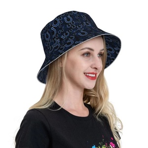 Sombrero de Pescador Personalizado con Estampado Hawaiano de los Indianapolis Colts, <span class=keywords><strong>Gorra</strong></span> de Sol Casual de Fútbol Americano, <span class=keywords><strong>Gorra</strong></span> de Playa de Moda para 32 Equipos - Product Image 3
