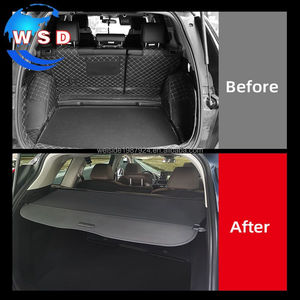 Cubierta Retráctil Negra para <span class=keywords><strong>Maletero</strong></span>, Protector de Carga Impermeable y de Privacidad para <span class=keywords><strong>HONDA</strong></span> <span class=keywords><strong>CRV</strong></span> 2023, Accesorios Interiores - Product Image 2