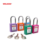 Cadenas LOTO industriel de fournisseur chinois, livraison rapide, cadenas de sécurité pour la mise à l'épreuve et l'étiquetage, gravure possible, en vente en Europe