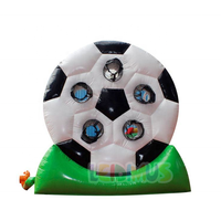 Cible gonflable de football gonflable de but de tir de football de jeux de lancer de football pour des événements de partie