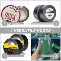 Stark haftendes, hitzebeständiges 50m-Klebeband für schwere Beanspruchung, Reparatur von Zelten, Acetat-Gummi-PVC-Buchbindungen, Jumbo-Rolle, Tankband