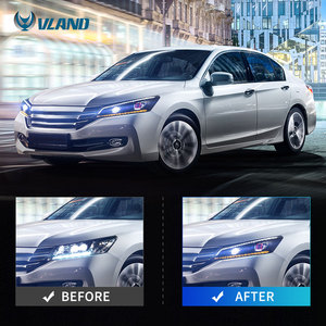 Фары VLAND LED с прозрачными линзами для Honda Accord Sedan 8-го поколения (Ex, LX) 2008-2012 годов - Product Image 5