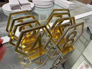 Decorazioni per Tavoli da Matrimonio Eleganti Numeri di Tavolo VIP per un Evento Memorabile - Product Image 6