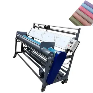 Stof Rollende Machine Doek Meter Teller Textiel Roller Rewinder Doek Inspectie Rolling Wikkel Meetmachine