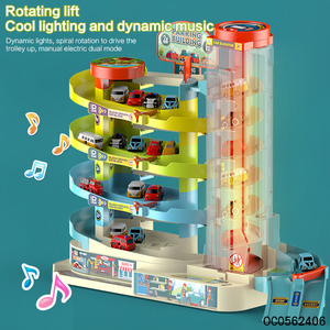 ชุดของเล่นสร้างยานพาหนะที่ใช้ในการยกระดับความท้าทายอเนกประสงค์พร้อมเพลง - Product Image 5