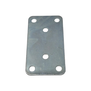 Soporte de esquina de acero al carbono chapado, duradero, para conectores de armarios - Product Image 1