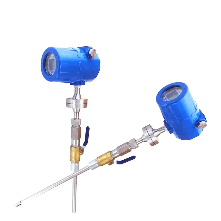 FMM504 Digital thermal plug-in mass flow meter for measuring various types of competitive gases flow meters