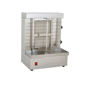 Good price commercial gas auto rotate small roaster mini doner kebab machine