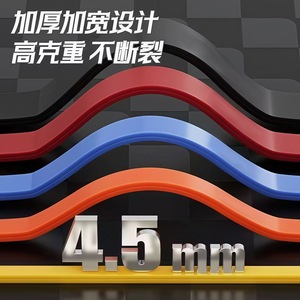 Elastic Resistance Bands TPE 2080*4.5 High Elastic For Fitness And Body Shaping Yoga Exercises - Product Image 5