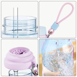Detachable High-Value Eco-Friendly Reusable Leak-Proof Tritan 580ml Water Bottle with <b>Tea</b> <b>Infuser</b> & Rope for Gym/Travel - Product Image 4