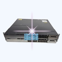 WS-C3750X-48P-L S E Original Nuevo Switch CISCOS 3750X de 48 Puertos POE para Datos LAN Base. Base IP/Base LAN/Servicios IP