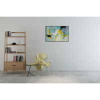 Peinture à l'huile abstraite personnalisée en gros, imprimée sur toile, imperméable, écologique, art mural original pour la décoration du salon, hôtels