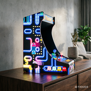 Consola de Juegos Retro de Madera y Plástico para el Hogar, Máquina Arcade Comercial que Funciona con Monedas, Todo en Uno, con Pantalla LCD - Product Image 3