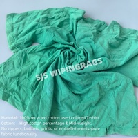 Chiffons de nettoyage en coton de qualité supérieure, mélange de couleurs, chiffons en coton colorés, chiffons doux en tricot pour le nettoyage industriel