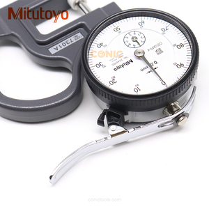 Genuine Original Mitutoyo 0-10mmx0.0mm Indicador Mostrador Analógico 7301A Espessura Medidor - Product Image 2