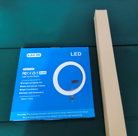 Lampe annulaire à distance Selfie 14 pouces/36cm lampe avec support 2.1M maquillage photographie lumière de remplissage lampe de nuit Led Selfie anneau lumière