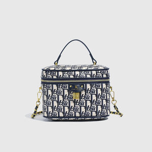 Sac fourre-tout décontracté rétro géométrique pour femme, nouvelle collection automne 2025, en cuir PU durable, avec bandoulière amovible, sac à main portable - Product Image 1