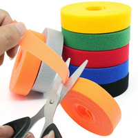 Attache-câble élastique auto-agrippante en nylon noir, bleu, vert 2026 – Organisateur de câbles étanche pour gestion des fils et fixation de batteries, avec crochet de regroupement