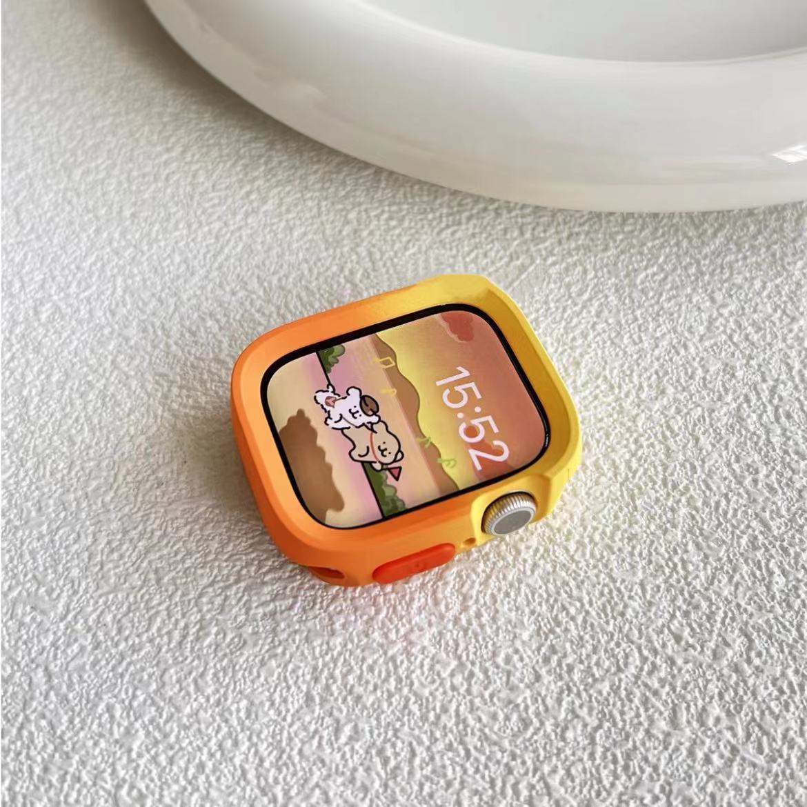 Gradient orange-yellow