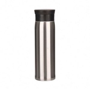 Stainless Steel Vacuum Tumbler Double Wall Insulated Travel Mug Red Black Silver Minimalist Design 24 Hour Thermal Keep <b>Hot</b> Cold - Product Image 4
