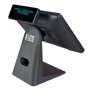 15/15.6 inch Hợp kim nhôm cảm ứng điện dung màn hình POS ngăn kéo tiền mặt giành chiến thắng/Android dựa SDK hỗ trợ tùy chọn hiển thị của khách hàng 2nd - Product Image 3