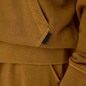 Sweat-shirt à capuche zippé personnalisé OEM, imprimé, sportif, en coton éponge de haute qualité - Product Image 4