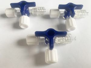 معدات طبية من كلوريد البولي فينيل للاستعمال مرة واحدة صمامات بلاستيكية ثلاثية الاتجاهات للتحكم في التمديد - Product Image 5