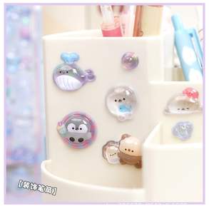 Nouvelle coque de téléphone en cristal 3D, style solide, My <span class=keywords><strong>Melody</strong></span> Kitty Cinnamoroll, autocollants DIY - Product Image 6