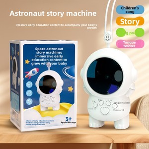 Machine à histoires d'astronautes, jouet éducatif pour enfants, fonctionne à piles, en plastique, avec des comptes-rendus, cadeau pour enfants de 4 à 6 ans, boîte colorée - Product Image 6