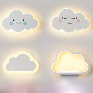 Modern Indoor Cloud <strong>Nursery</strong> Bedroom <strong>Wall</strong> Decorative LED Aluminum <strong>Wall</strong> Lamp with Multiple Colors and <strong>Lighting</strong> - Product Image 5