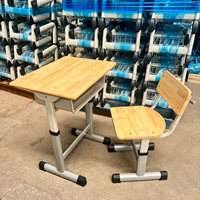 Meubles scolaires commerciaux, chaise réglable, table légère pour l'école primaire, bureau et chaise pour salle de classe, pour les élèves