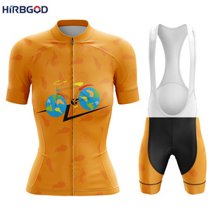 HIRBGOD <span class=keywords><strong>Trajes</strong></span> <span class=keywords><strong>de</strong></span> equitación ciclista y tema <span class=keywords><strong>de</strong></span> <span class=keywords><strong>bicicleta</strong></span> para mujer - Product Image 3