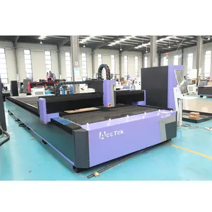Machine de découpe laser à fibre CNC haute puissance certifiée CE 3015 2060 pour métal acier inoxydable acier au carbone aluminium cuivre