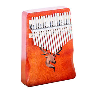 Kalimba de madera de alta calidad con 17 teclas, piano de pulgar de madera maciza para principiantes, instrumento musical. - Product Image 2