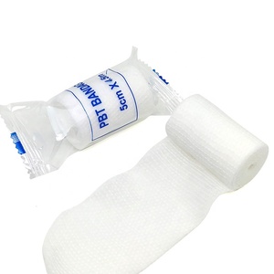 Bandage élastique médical jetable en PBT, conforme aux normes hospitalières, auto-adhésif, rouleau de pansement CE Classe I - Vente en gros - Product Image 3