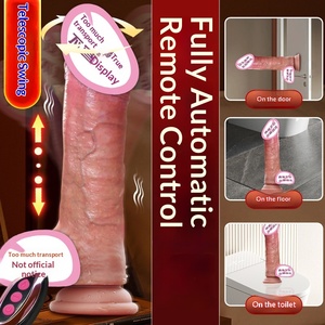 Vente en gros d'usine : Dildos vibrants rétractables automatiques en silicone extra-larges pour hommes et femmes - Product Image 2