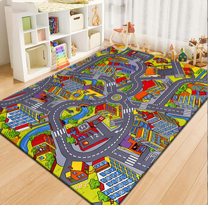 Maßgefertigte Moderne Kinder-Bodenmatten Umweltfreundlicher Rutschfester Lehrreicher Spielteppich für Wohnzimmer und Kinderzimmer - Product Image 2
