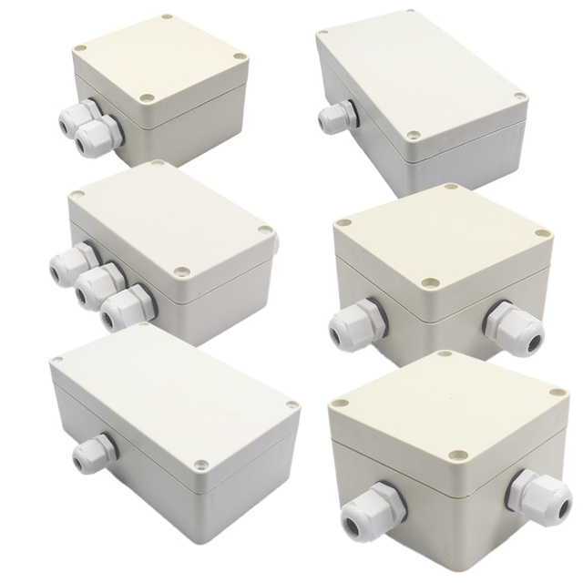 Outdoor Waterproof IP65/67 Metal Junction Box Plastic Cable Inlet/Outlet Buried Power Distribution Terminal Terminal Monitoring