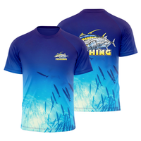 2025 vente en gros personnalisé filet complet tissu costume de pêche grande taille vêtements de pêche en mer avec Logo personnalisé nom Design