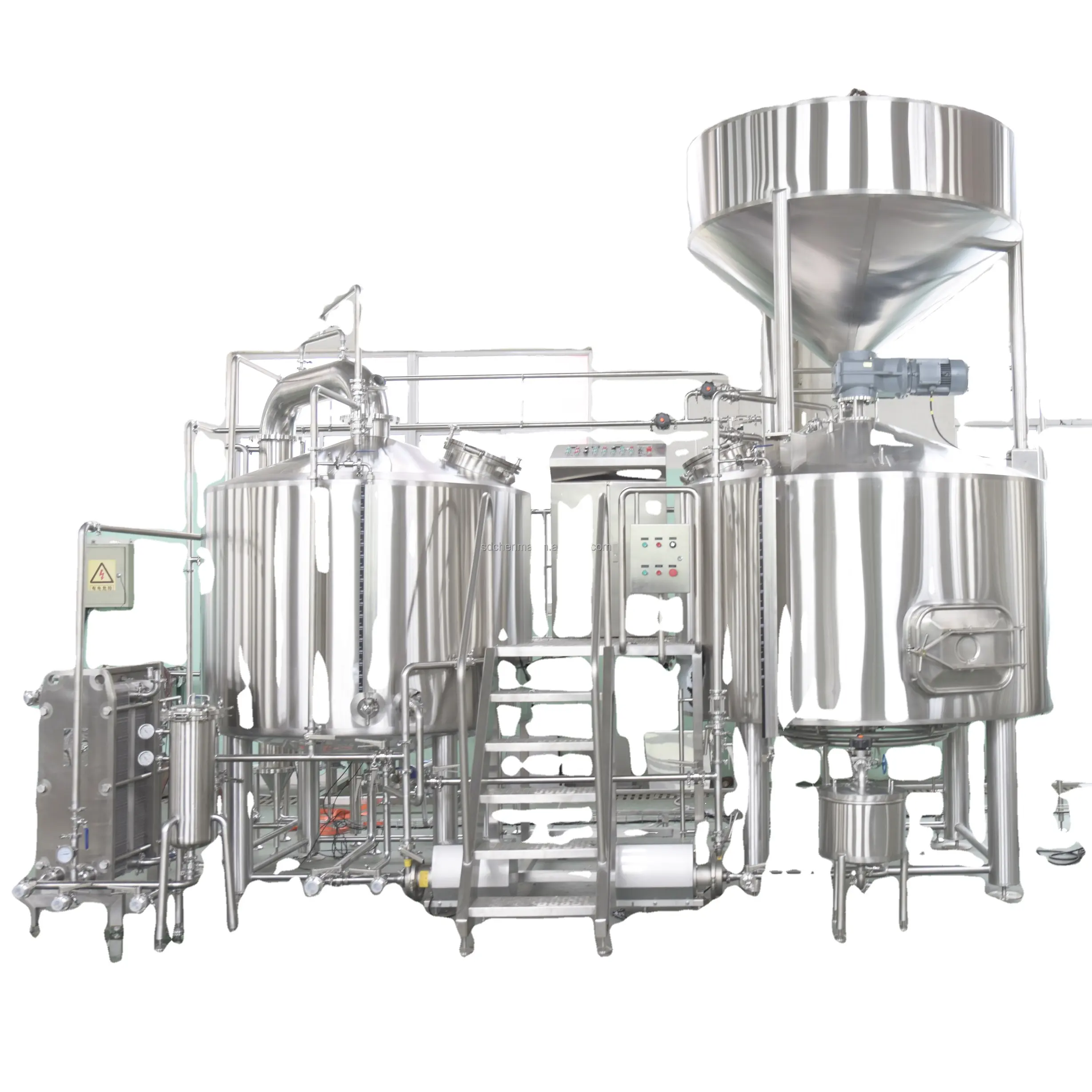 Di alta qualità 1000L 10HL 10BBL birra Brewing attrezzature 500L a 5000L fabbrica di birra per la produzione di birra