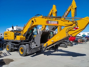 Marque de premier plan XE155WGA XE210WGA Excavatrice sur pneus 15 tonnes 21 tonnes avec bras renforcé pour travaux de construction et opérations en carrière - Product Image 4