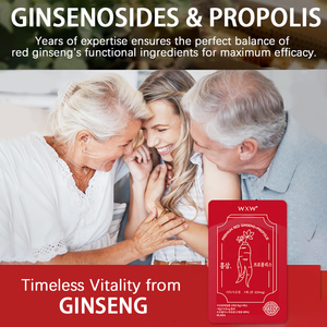 Bandes orales WXW Ginseng <span class=keywords><strong>Propolis</strong></span> – Compléments nutritionnels sous forme de film mince pour stimuler l'endurance physique - Product Image 3