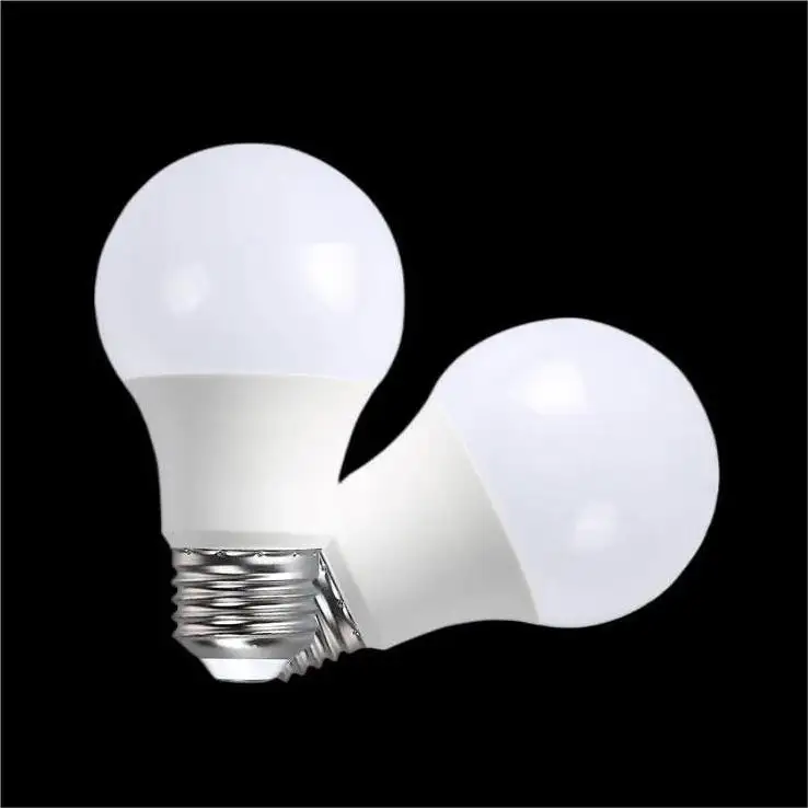 Bohlam lampu led e27 2700k-6500k, bentuk bohlam aluminium tahan air plastik, bola lampu & tabung