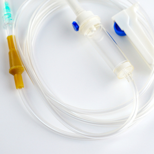 مجموعة ضخ <span class=keywords><strong>IV</strong></span> للكبار يمكن التخلص منها ، أنابيب PVC شفافة ، حاصلة على شهادة CE - Product Image 3