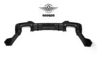 Diffuseur de pare-chocs arrière en Fiber de carbone SOOQOO Prepreg pour BMW X3 G01 Facelift M Sport 2022-2024