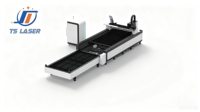 Máquina de Corte Láser Raytools Head 3015 con Plataforma Intercambiable, Estructura Abierta, Mesa de Intercambio para Piezas Automotrices