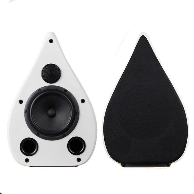 D-6 HIFI Bookshelf Subwoofer Speaker Plastic Case Active 2.0 Channel 50W-200W Two-way Audio Crossover Home Theatre Party Outdoor